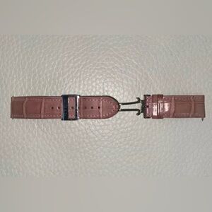 Jacob & Co 22mm Pink Alligator Leather Watch Band